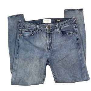 Jeans Parker Smith Mid Rise Skinny Jeans Distressed Size 8/29 EUC Distre…